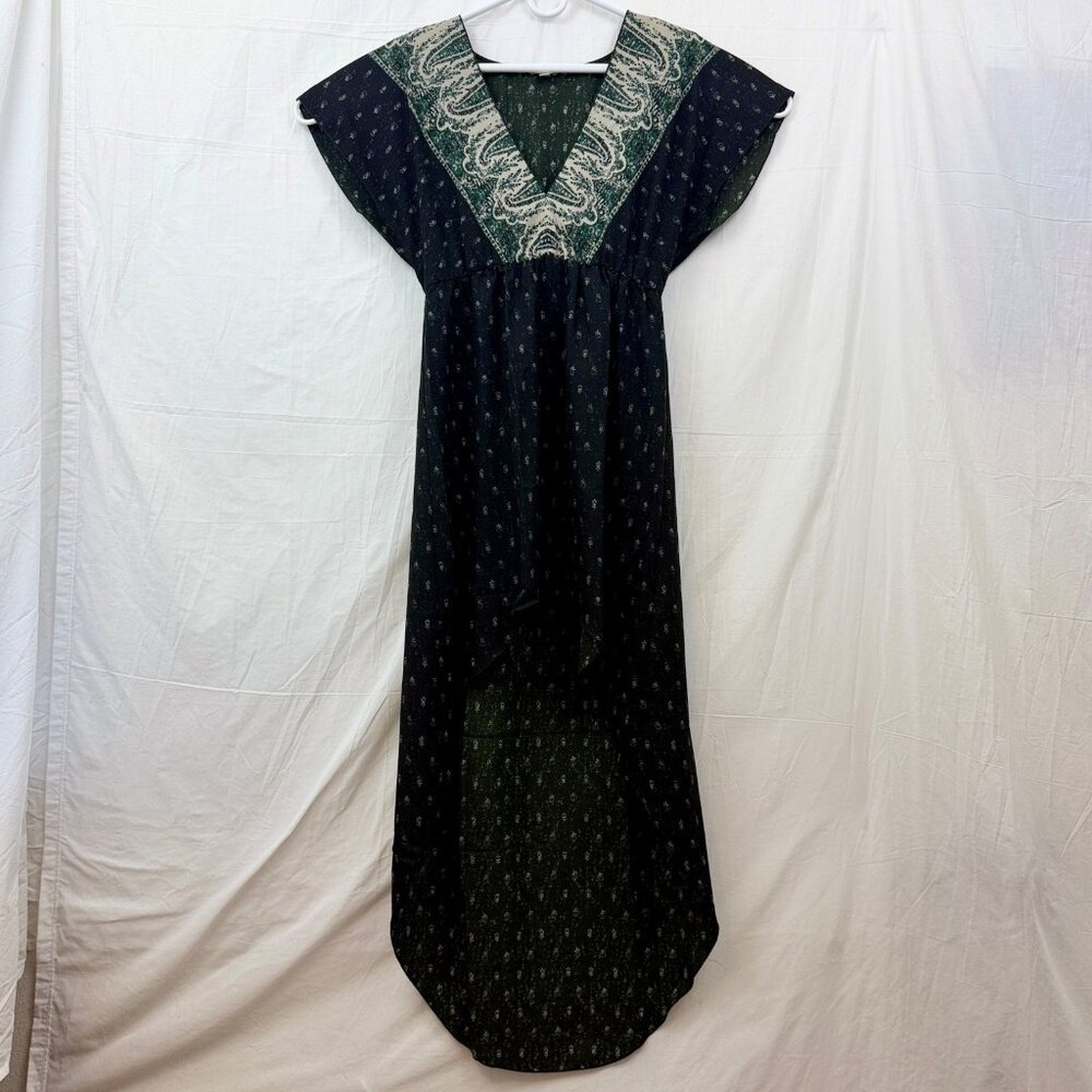 Urban Outfitters Ecote High Low Dress Women M Black White